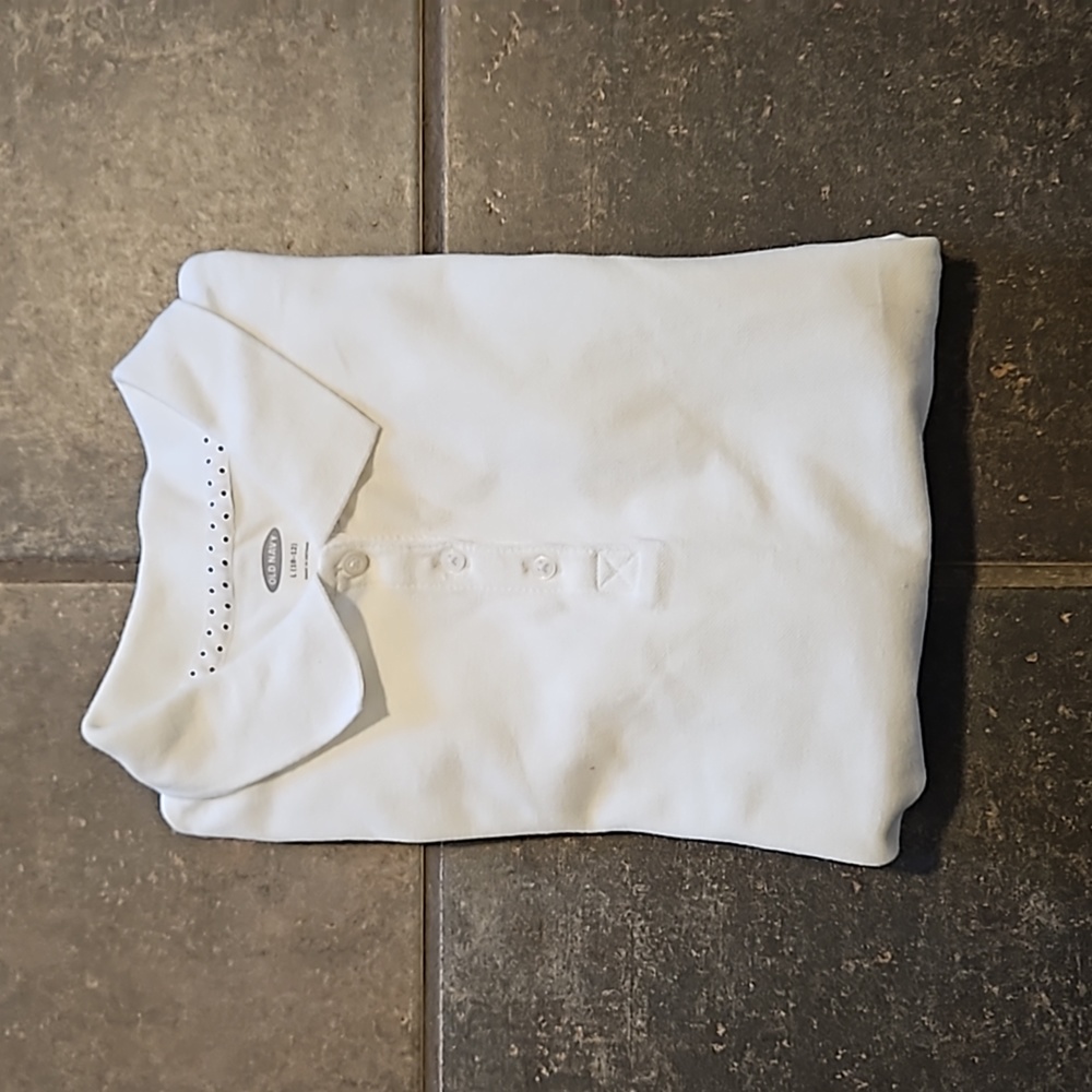 NWOT Old Navy long sleeve girls polo